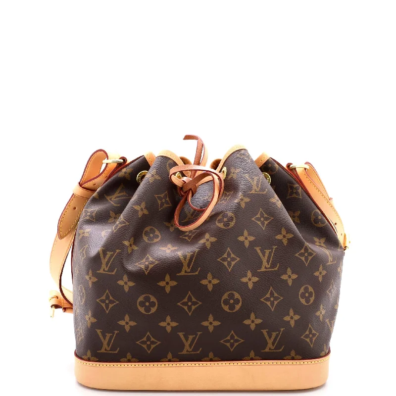 Ladies Louis Vuitton shoulder bags with a magnetic - closure flap for easeNoe Handbag Monogram Canvas Large