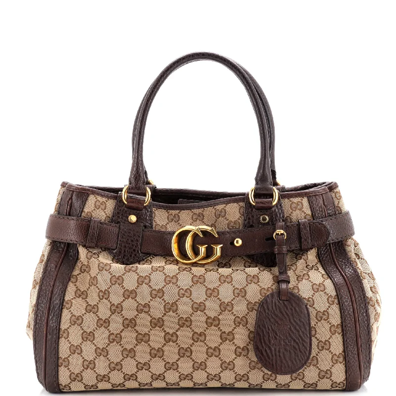 Ladies Gucci Dionysus bags with a detachable shoulder strapGG Running Tote GG Canvas Medium