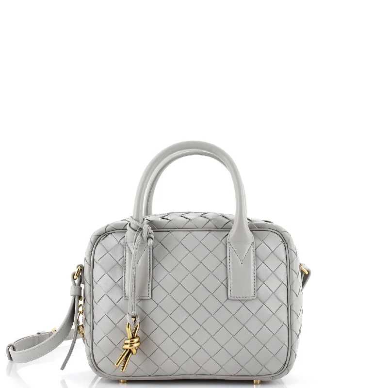 Christian Dior bags with a side - pocket for holding a water bottleGetaway Bag Intrecciato Leather Small