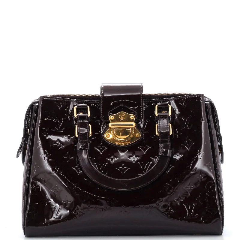 Christian Dior handbags with a detachable mirror for on - the - go touch - upsMelrose Avenue Handbag Monogram Vernis