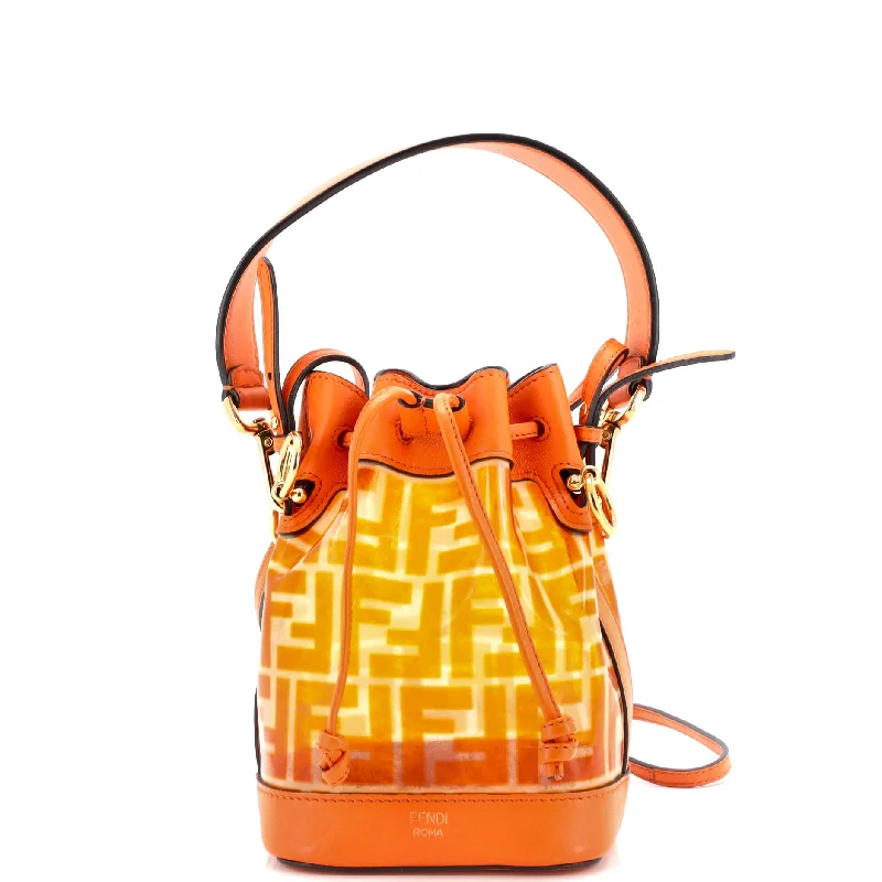 Christian Dior bags with a side - pocket for holding a water bottleMon Tresor Bucket Bag Zucca PU Mini