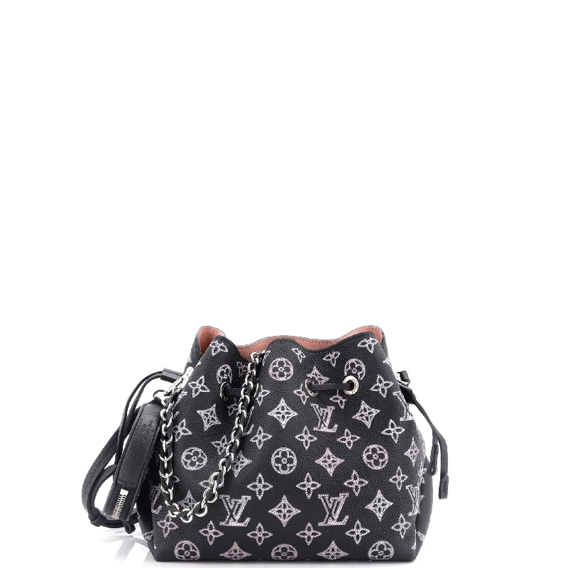 Louis Vuitton backpacks with a padded laptop compartment for travelBella Bucket Bag Flight Mode Mahina Leather