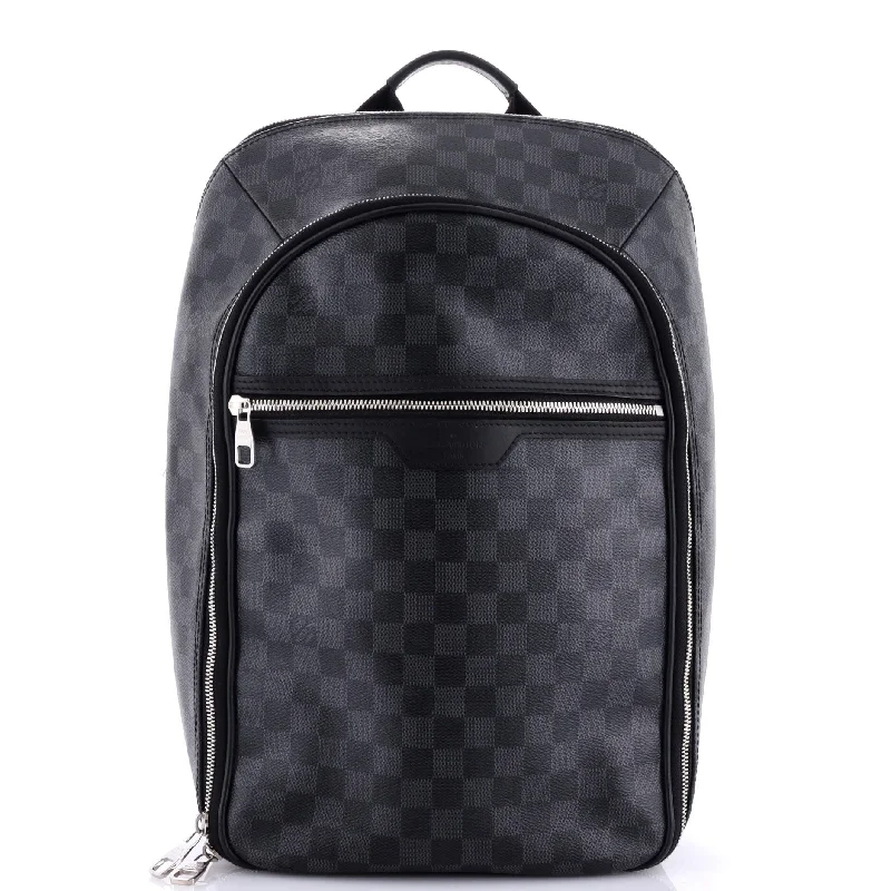 Louis Vuitton Alma bags with a leather - wrapped handle for a luxurious feelMichael Backpack Damier Graphite