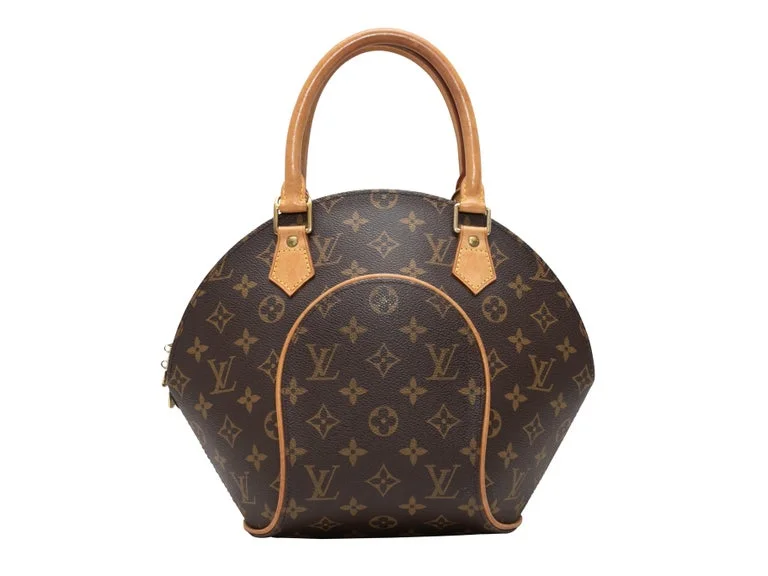 Louis Vuitton bags with a detachable mobile phone holder for convenienceBrown Louis Vuitton Monogram Ellipse PM Bag