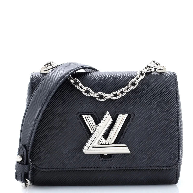 Ladies Louis Vuitton shoulder bags with a tassel decoration for charmTwist Handbag Epi Leather PM