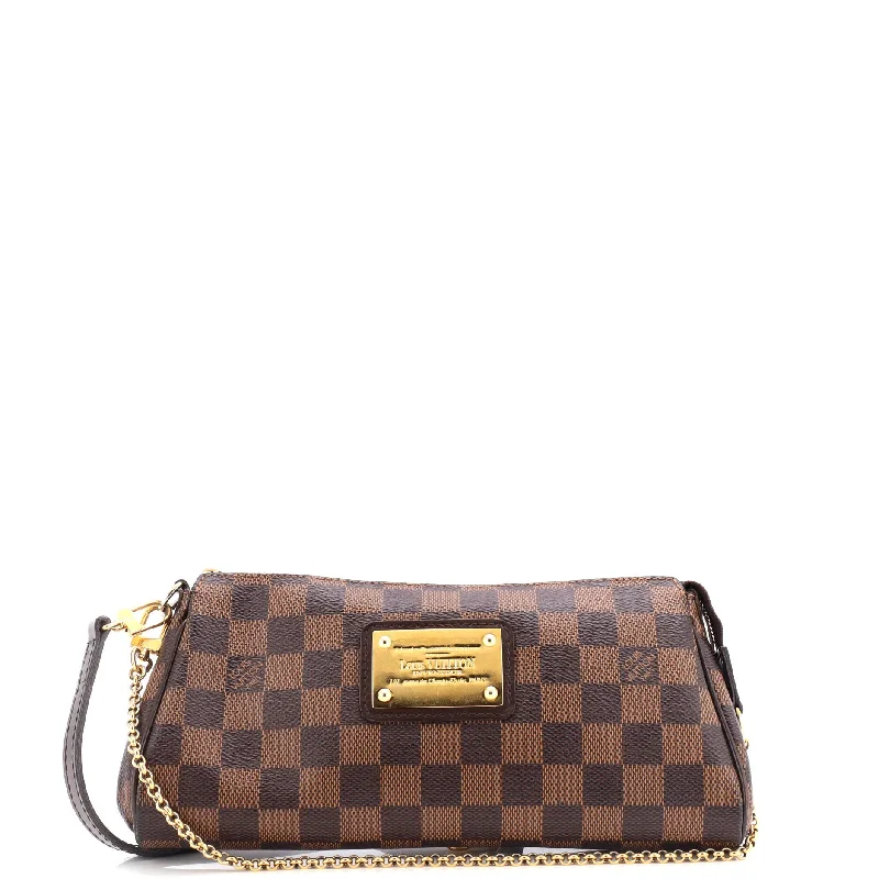 Louis Vuitton tote bags with a double - handle and shoulder - strap optionEva Handbag Damier