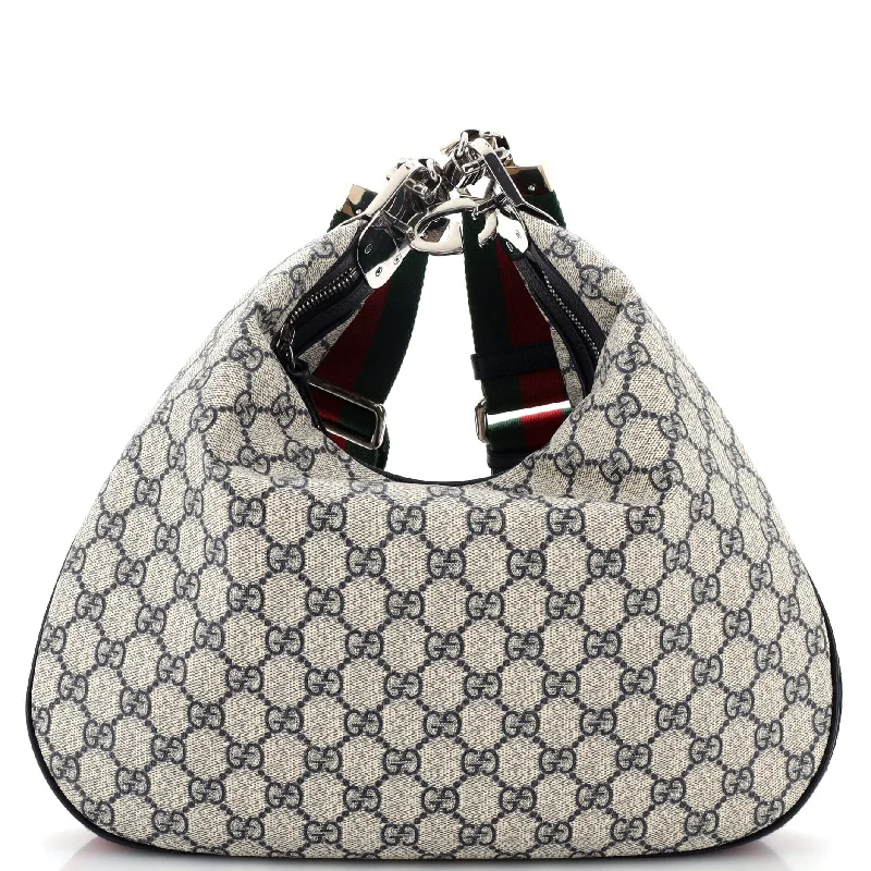 Ladies Gucci Dionysus bags with a star - shaped charmAttache Shoulder Bag GG Coated Canvas Medium