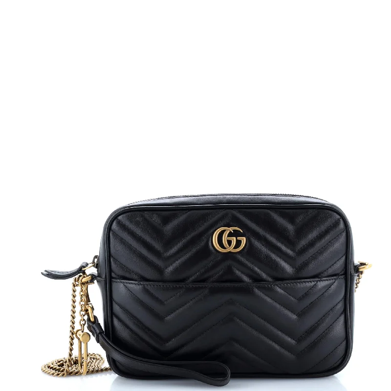 Women Gucci bags with a magnetic snap closure for easy accessGG Marmont Multi-Use Bag Matelasse Leather