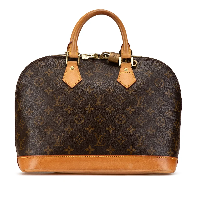 Louis Vuitton backpacks with a sleek, minimalist design for styleBrown Louis Vuitton Monogram Alma PM Handbag