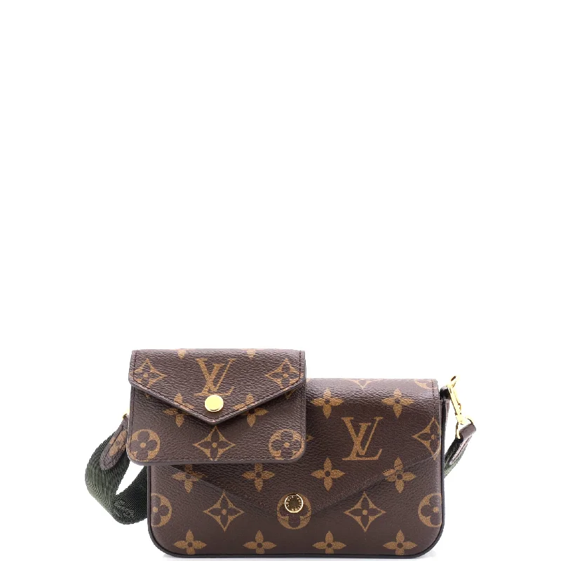 Louis Vuitton backpacks with a sleek, minimalist design for styleFelicie Strap & Go Handbag Monogram Canvas