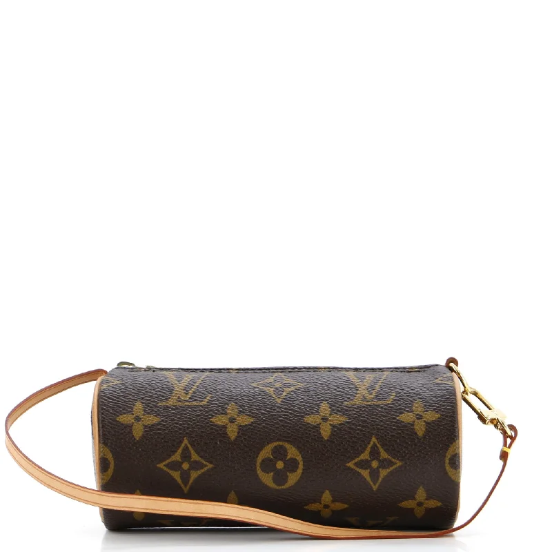 Louis Vuitton crossbody bags with a woven leather strap for texturePapillon Pochette Monogram Canvas Mini