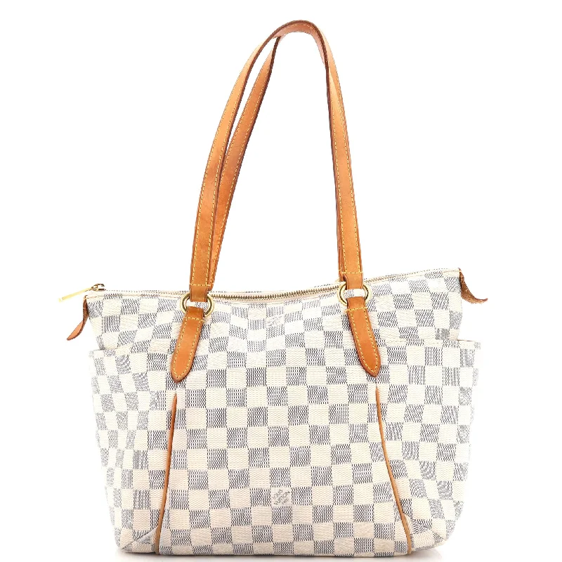 Louis Vuitton tote bags with a double - handle and shoulder - strap optionTotally Handbag Damier PM