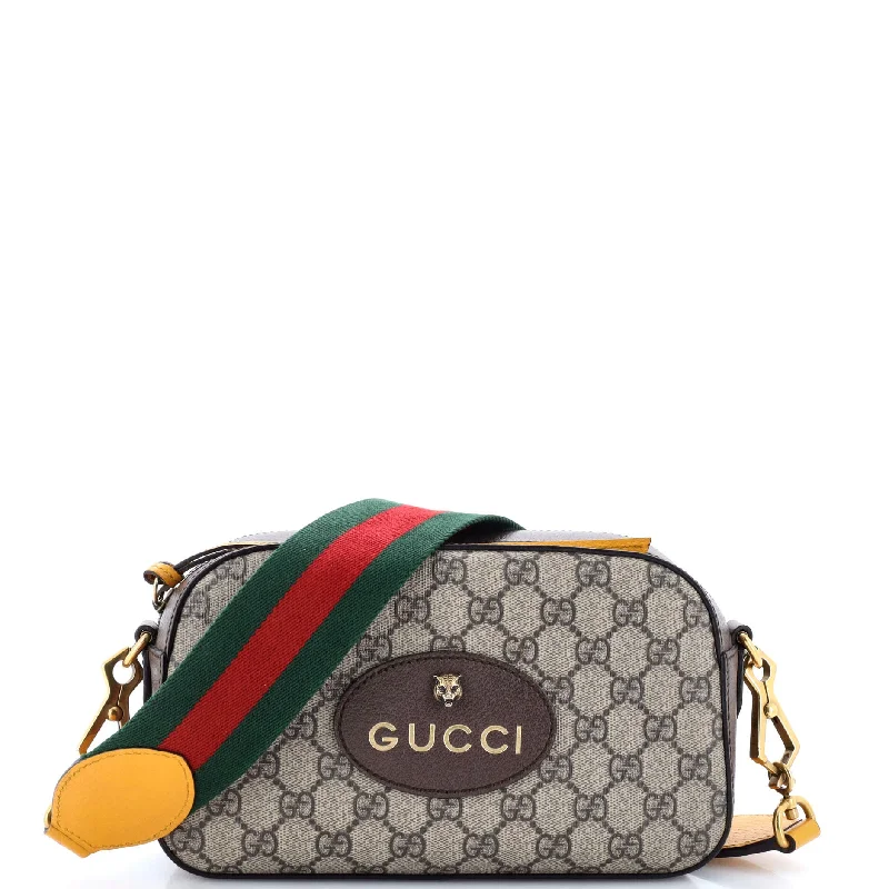 Gucci crossbody bags for women with adjustable leather strapsNeo Vintage Camera Messenger Bag GG Coated Canvas