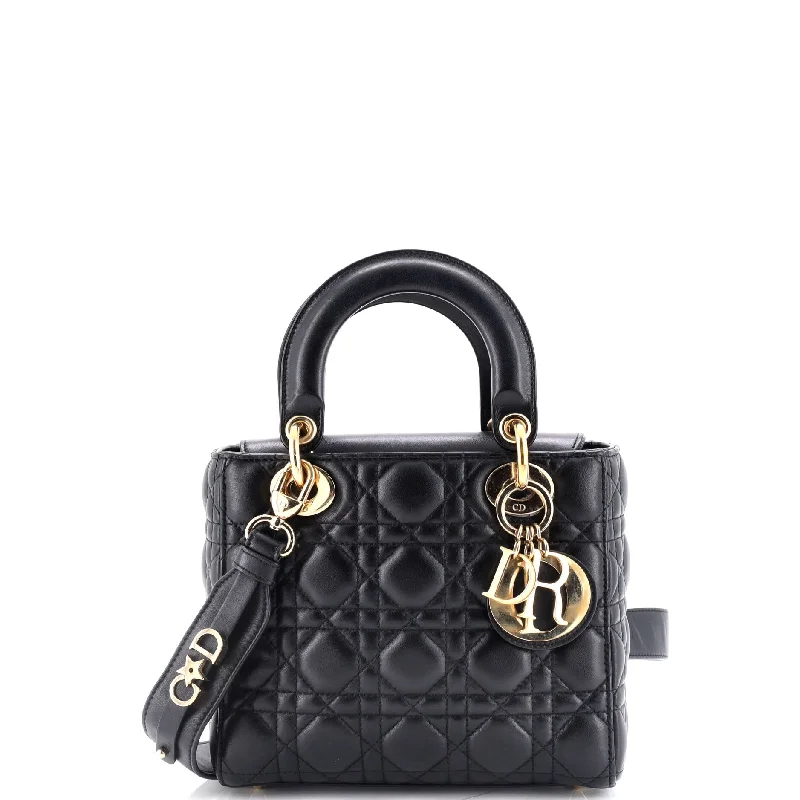 Christian Dior bags with a detachable coin purse insideMy Lady Dior Bag Cannage Quilt Lambskin