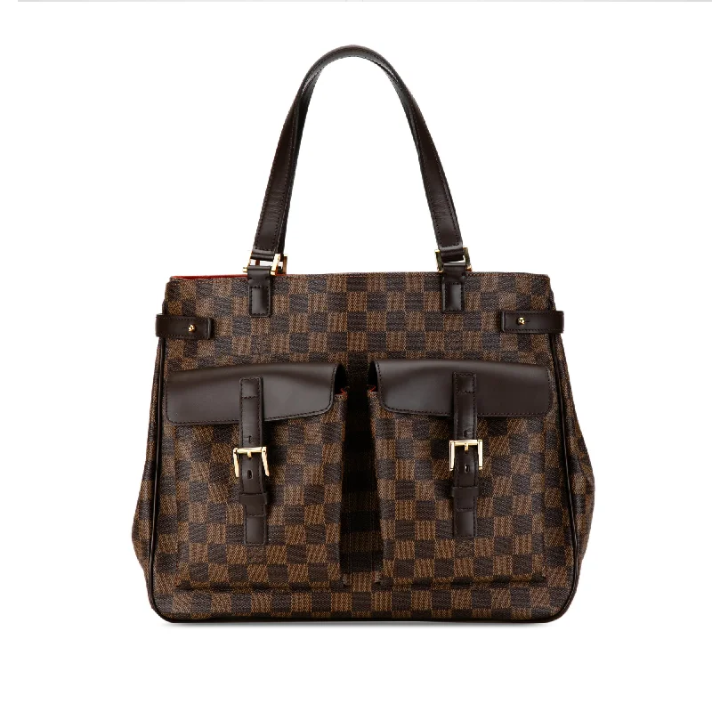 Small - sized Louis Vuitton Pochette Metis bags for a compact carryBrown Louis Vuitton Damier Ebene Uzes Tote Bag