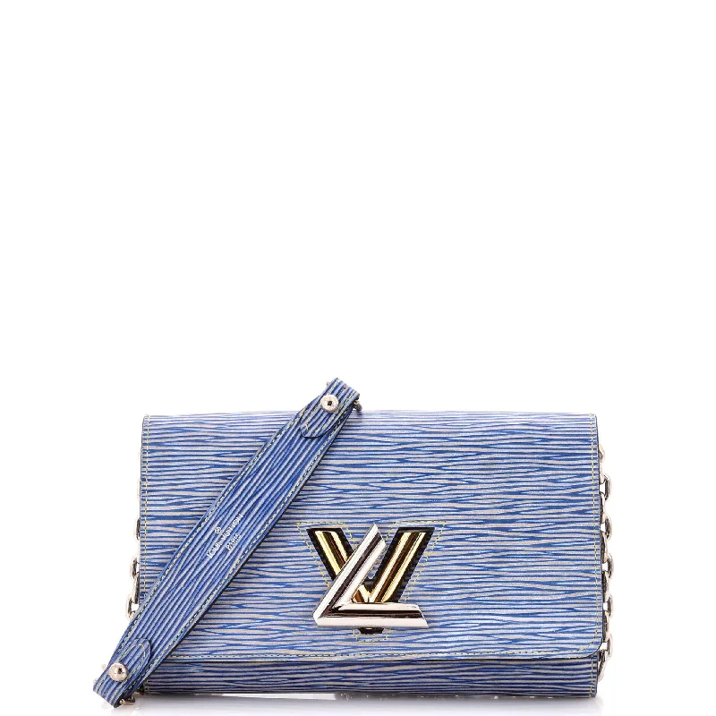 Louis Vuitton bags with a front - flap pocket for quick - access itemsTwist Chain Wallet Epi Leather