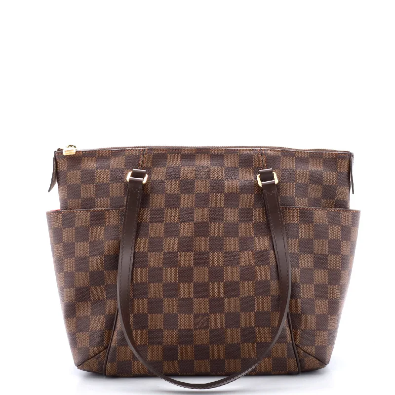 Medium - sized Louis Vuitton tote bags for work and shoppingTotally Handbag Damier PM