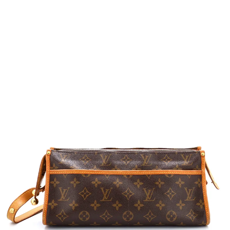 Louis Vuitton bags with a zip - around closure for enhanced securityPopincourt Shoulder Bag Monogram Canvas Long