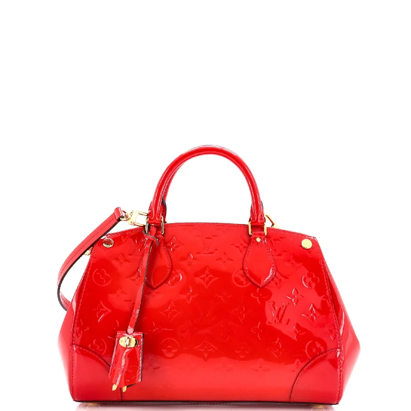 Louis Vuitton bags with a zip - around closure for enhanced securitySanta Monica Handbag Monogram Vernis