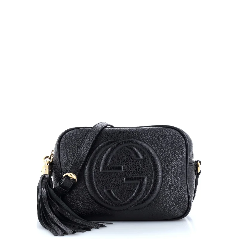 Gucci handbags for women with a metal - framed claspSoho Disco Crossbody Bag Leather Small