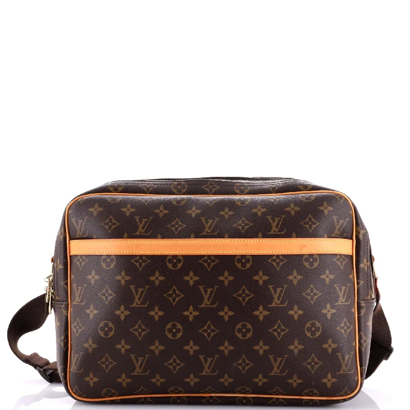 Louis Vuitton bags with a front - flap pocket for quick - access itemsReporter Bag Monogram Canvas GM