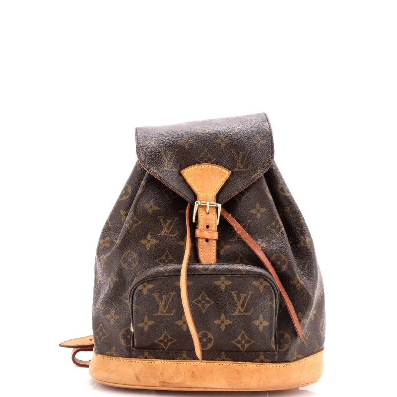 Louis Vuitton Capucines bags with smooth calfskin leather for luxuryVintage Montsouris Backpack Monogram Canvas MM