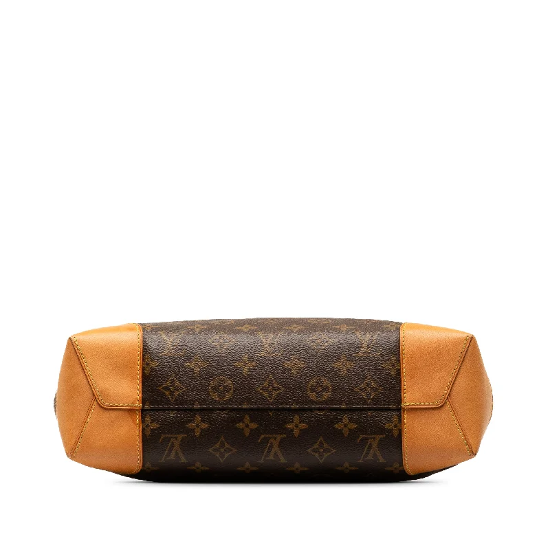 Louis Vuitton bags with a front - zip pocket for small items like keysBrown Louis Vuitton Monogram Berri PM Shoulder Bag