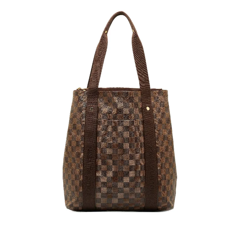 Louis Vuitton backpacks with a hidden back pocket for securityBrown Louis Vuitton Damier Ebene Cabas Beaubourg Tote Bag