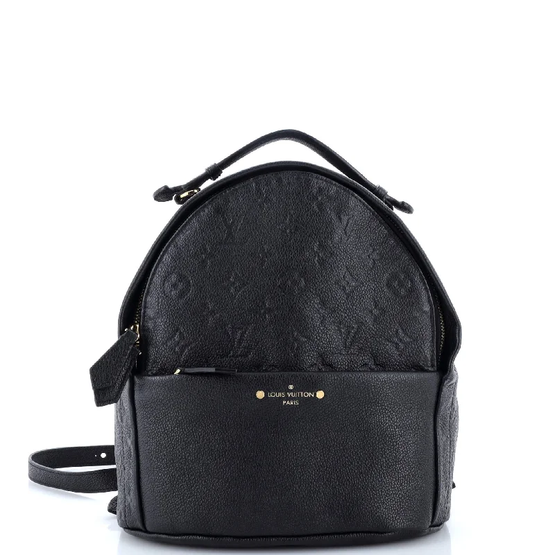 Christian Dior handbags with a removable shoulder strap for versatilitySorbonne Backpack Monogram Empreinte Leather