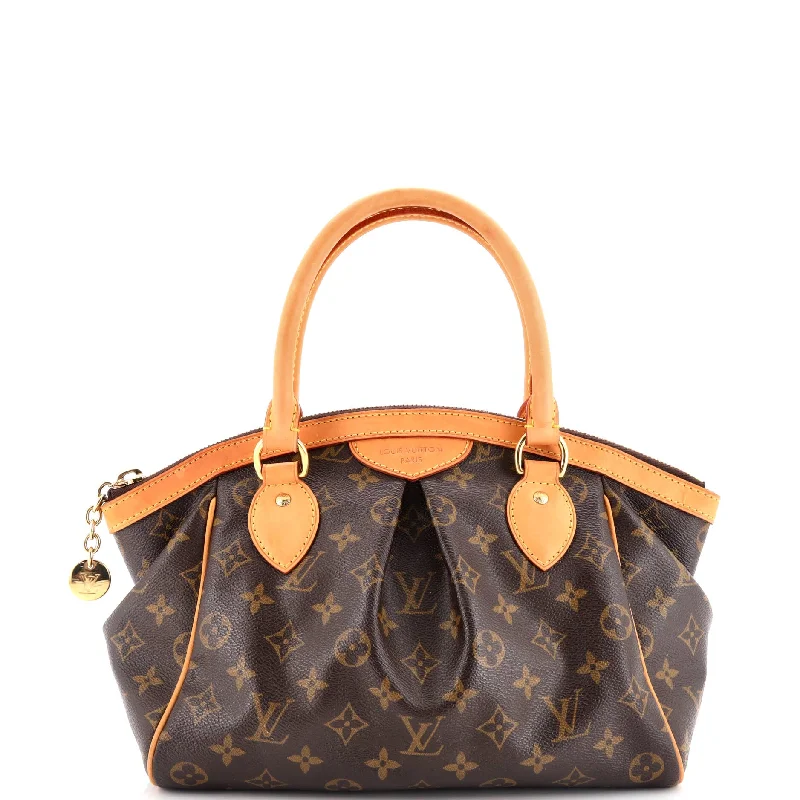 Louis Vuitton bags with a zip - around closure for enhanced securityTivoli Handbag Monogram Canvas PM