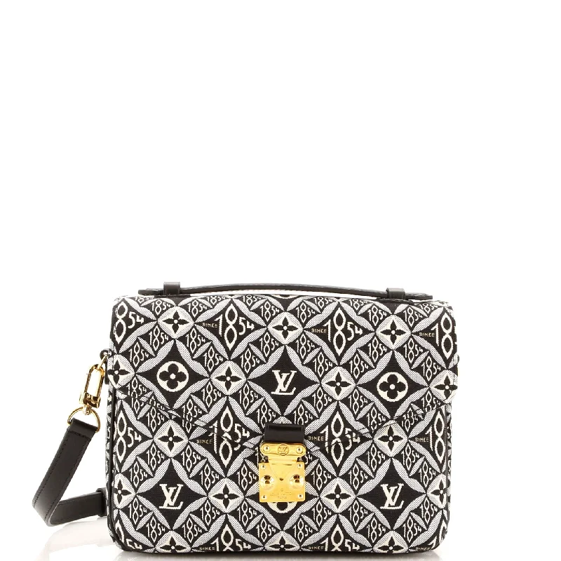 Louis Vuitton Twist bags with the iconic LV - turnlock closurePochette Metis Limited Edition Since 1854 Monogram Jacquard