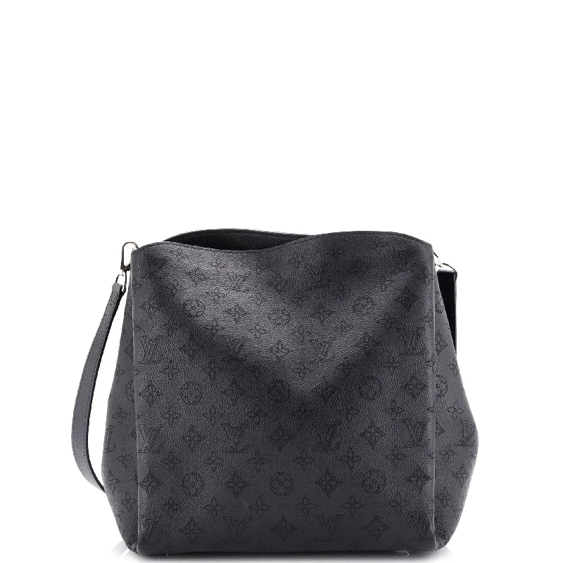 Louis Vuitton bags with a zip - around closure for enhanced securityBabylone Handbag Mahina Leather PM