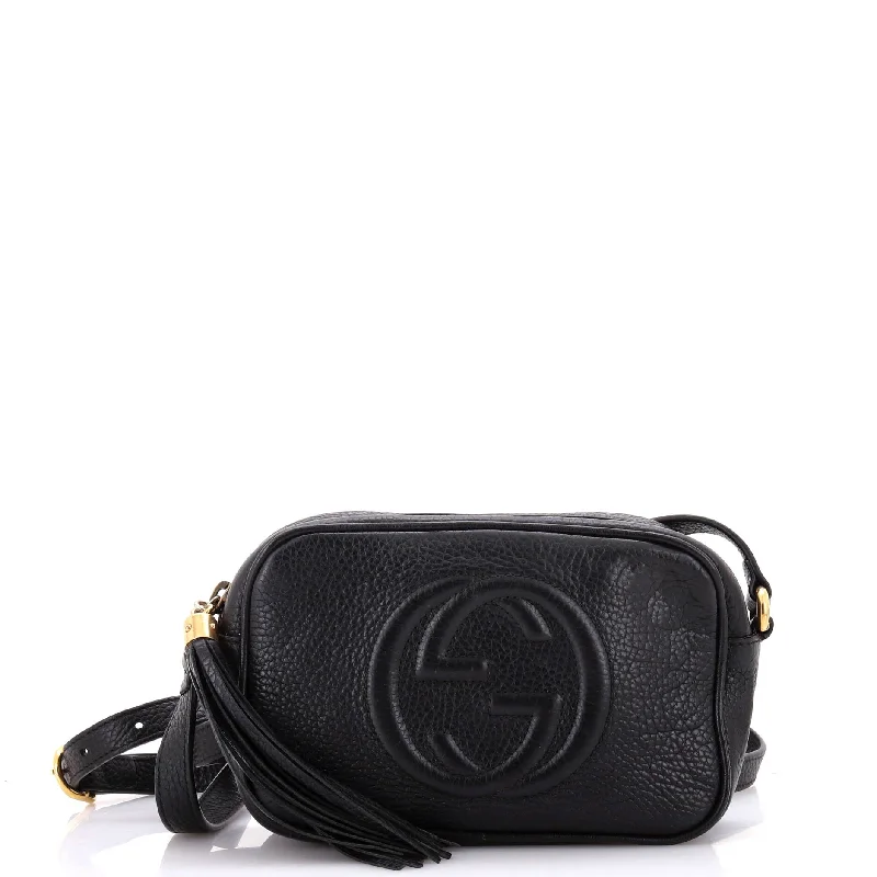 Gucci handbags for women with a back - zip pocketSoho Disco Crossbody Bag Leather Mini