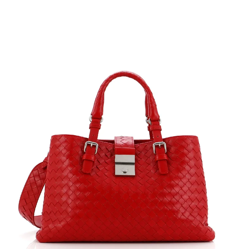 Christian Dior handbags with a detachable mirror for on - the - go touch - upsRoma Bag Intrecciato Nappa Small