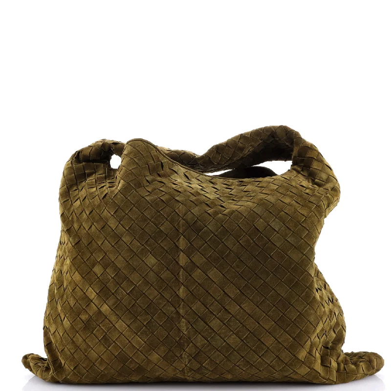 Stylish Christian Dior shoulder bags with a tassel - adorned zipperHop Hobo Intrecciato Suede Large