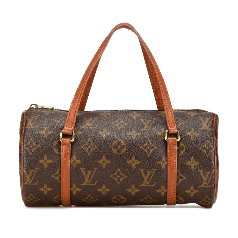 Louis Vuitton bags with a detachable mirror inside for on - the - go touch - upsBrown Louis Vuitton Monogram Papillon 26 Handbag