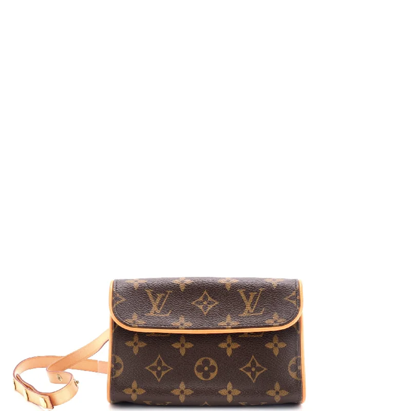 Louis Vuitton tote bags with a water - resistant coating for outdoor useFlorentine Waist Bag Monogram Canvas