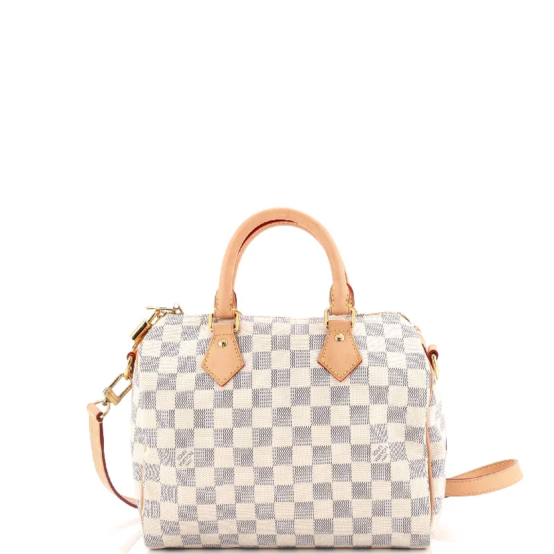 Louis Vuitton crossbody bags with adjustable shoulder straps for comfortSpeedy Bandouliere Bag Damier 25