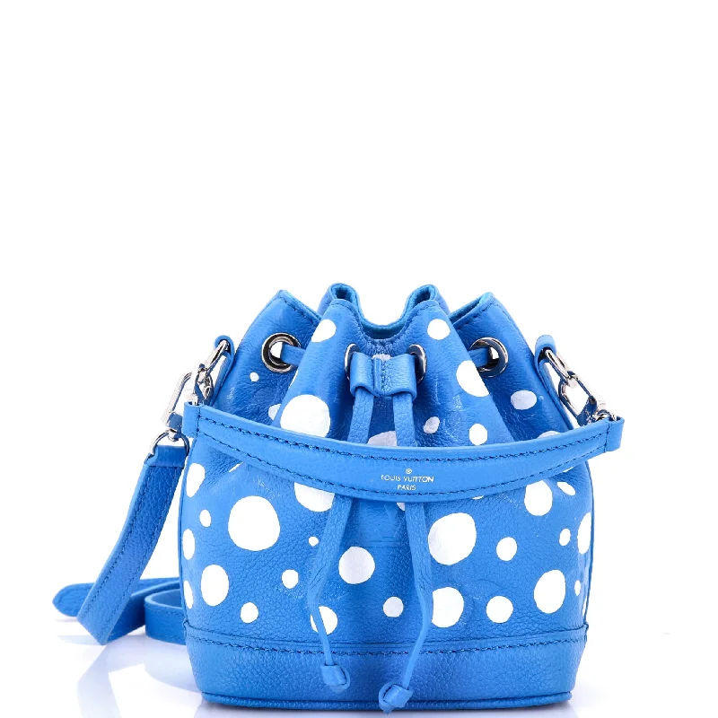 Christian Dior tote bags with a double - handle and shoulder - strap optionNeoNoe Handbag Yayoi Kusama Infinity Dots Monogram Empreinte Giant Nano