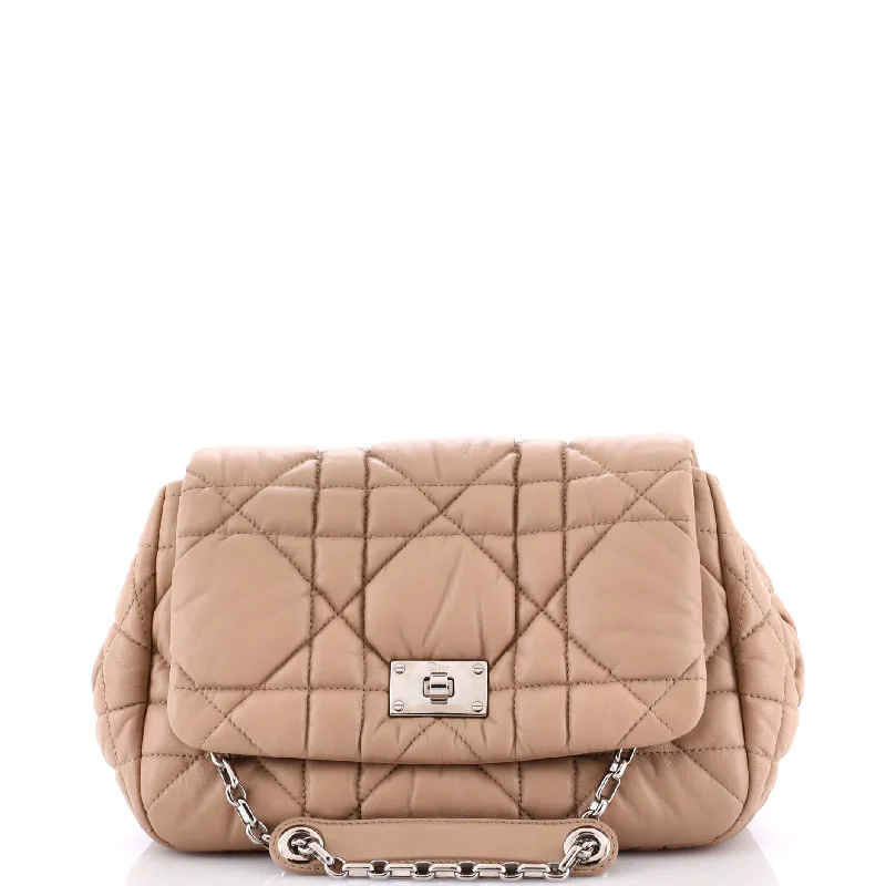 Christian Dior handbags with a detachable mirror for on - the - go touch - upsMilly La Foret Handbag Cannage Quilt Lambskin Medium