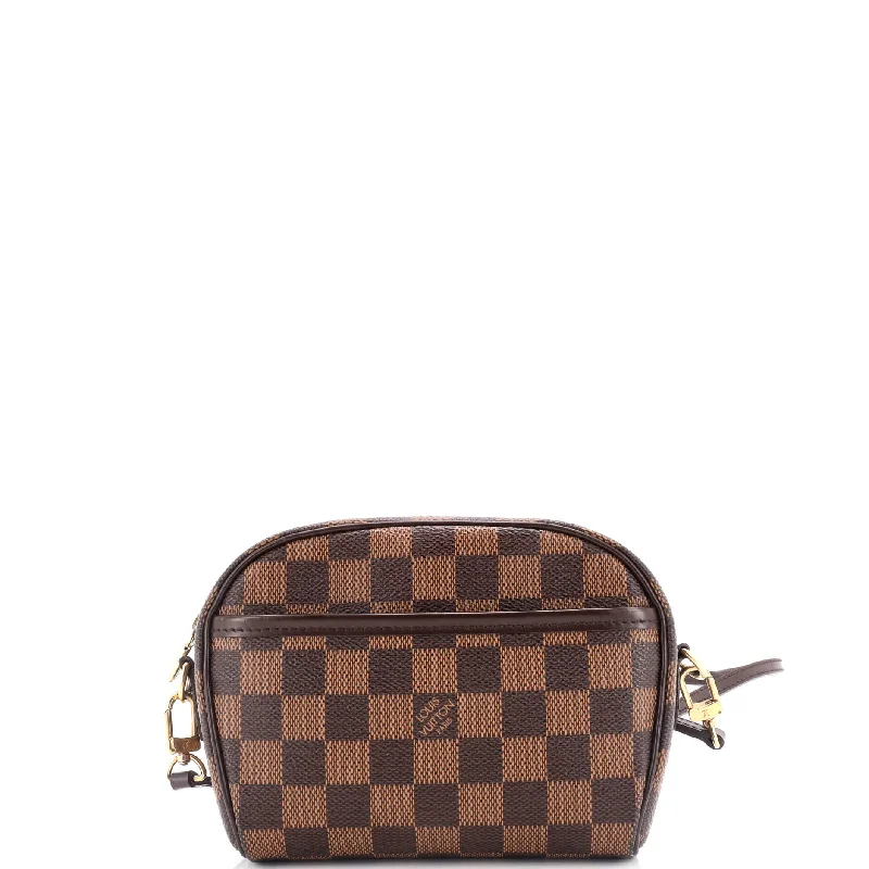 Ladies Louis Vuitton Capucines bags with a detachable shoulder strapIpanema Pochette Damier