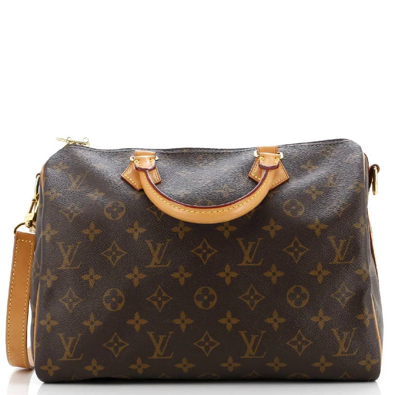 Louis Vuitton Alma bags with a detachable shoulder strap for versatilitySpeedy Bandouliere Bag Monogram Canvas 30