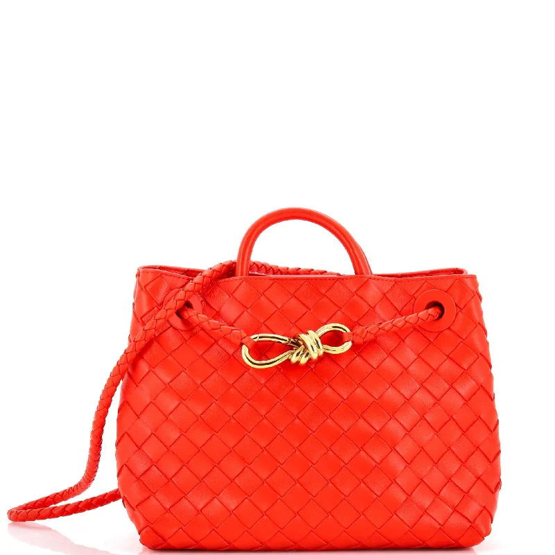 High - fashion Christian Dior bags with a geometric patternAndiamo Top Handle Bag Intrecciato Nappa Small