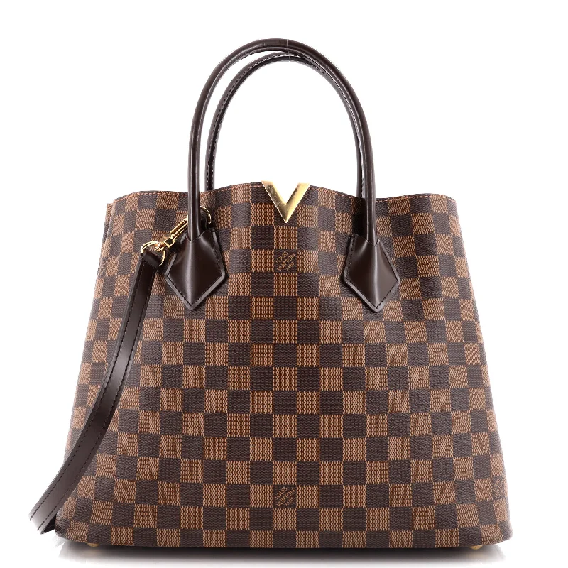 Louis Vuitton Petite Malle bags with a hard - shell structure for uniquenessKensington Handbag Damier