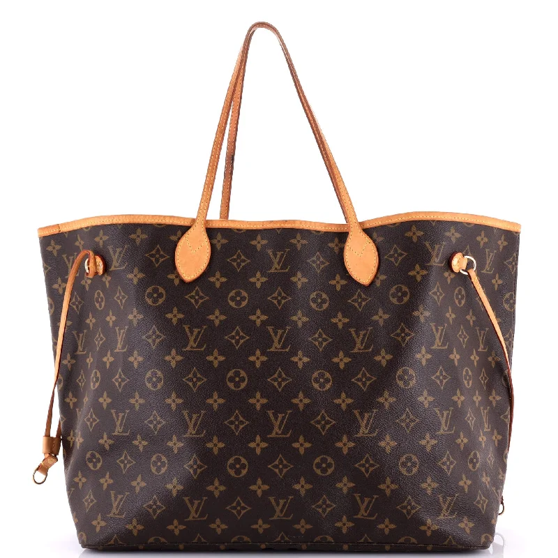 Louis Vuitton Alma bags with a leather - wrapped handle for a luxurious feelNeverfull Tote Monogram Canvas GM