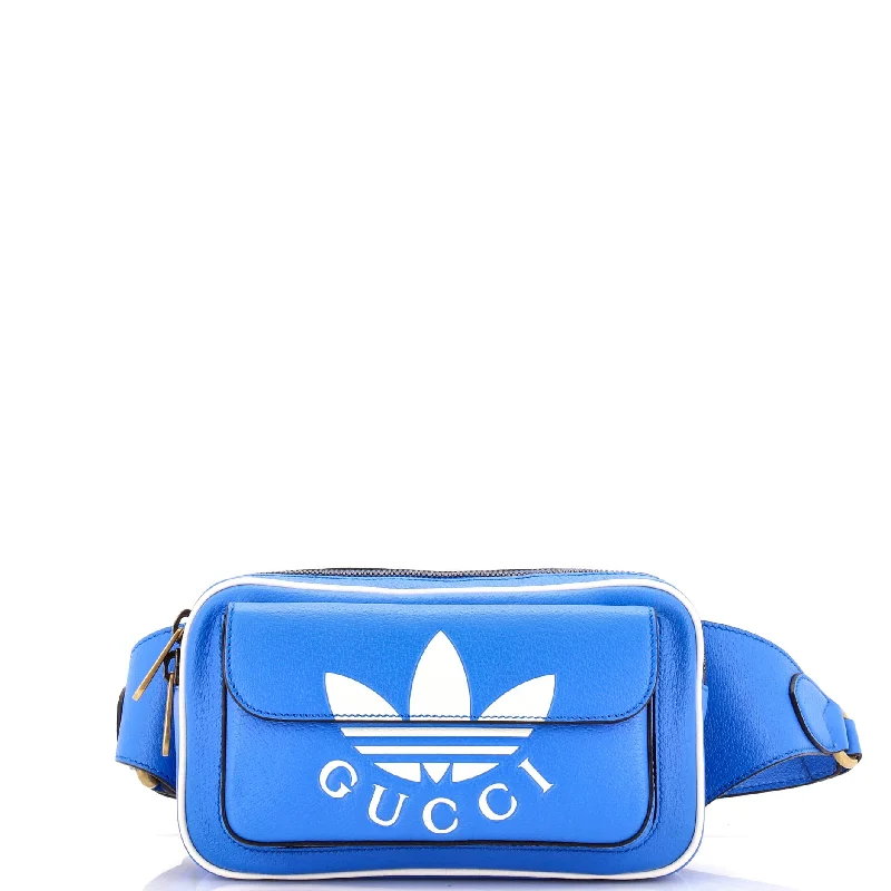 Women Gucci crossbody bags with a woven leather strapx adidas Zip Belt Bag Leather