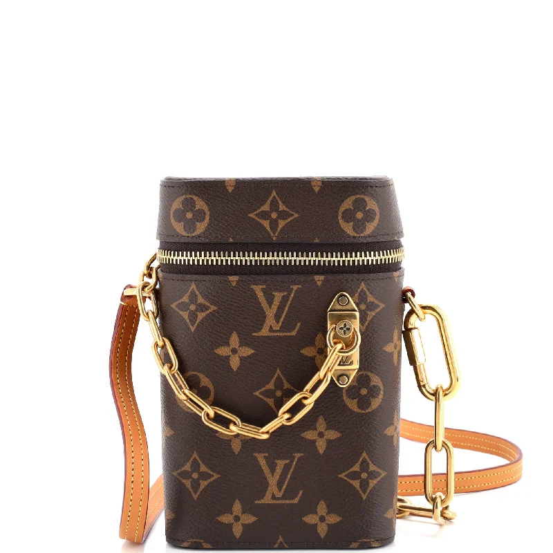 Louis Vuitton handbags with a back - zip pocket for storing valuablesPhone Box Bag Monogram Canvas