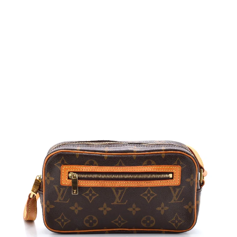 Louis Vuitton backpacks with a padded laptop compartment for travelCite Pochette Monogram Canvas