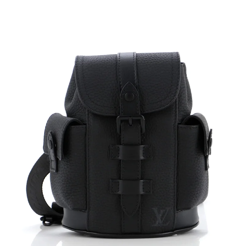 Christian Dior backpacks with a sleek, minimalist silhouetteChristopher Backpack Taurillon Leather XS