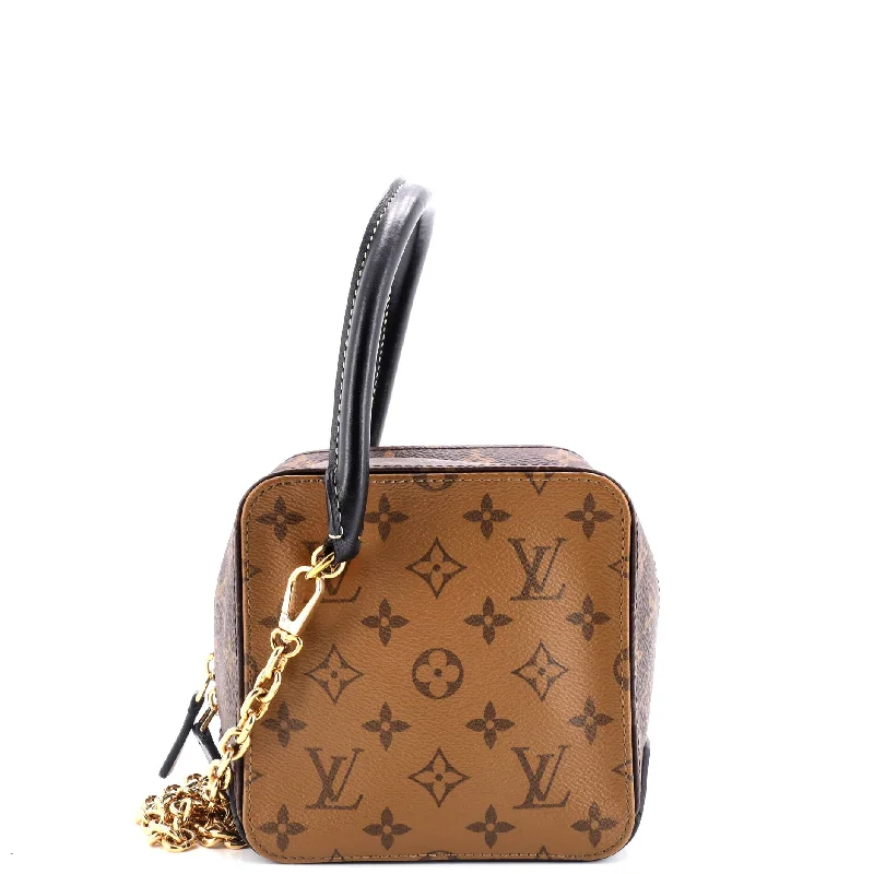 Louis Vuitton bags with a zip - around closure for enhanced securitySquare Bag Reverse Monogram Canvas